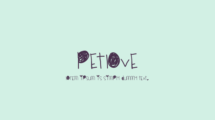 PetLove Font