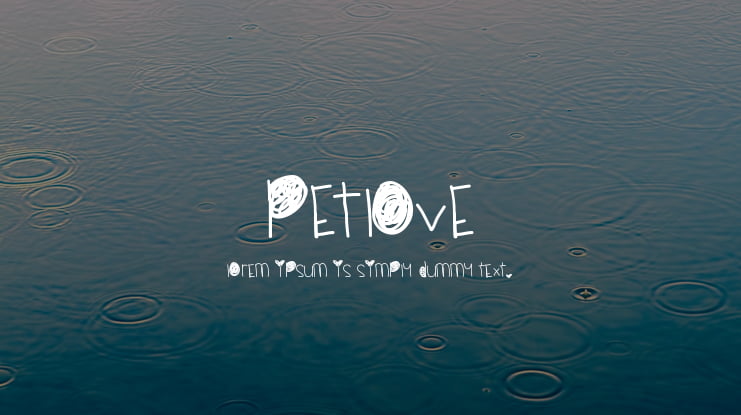 PetLove Font