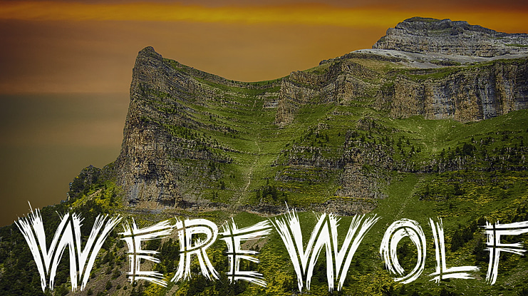 WereWolf Font