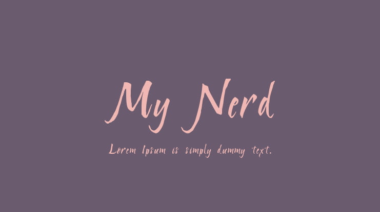 My Nerd Font