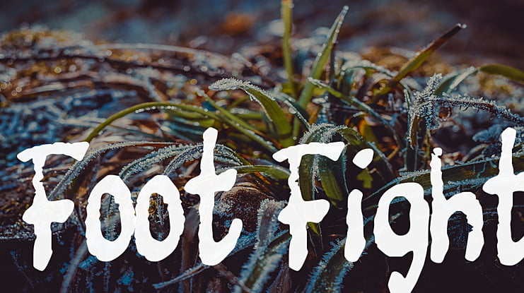 Foot Fight Font