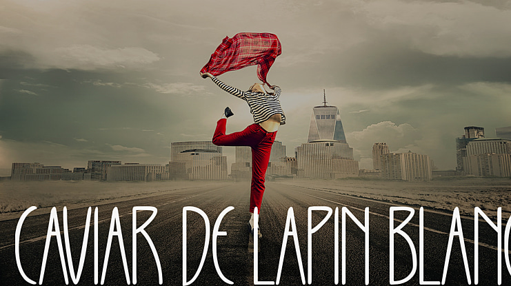 CAVIAR DE LAPIN BLANC Font