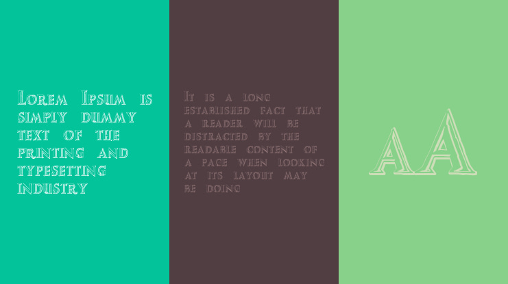 Augustus Beveled Font