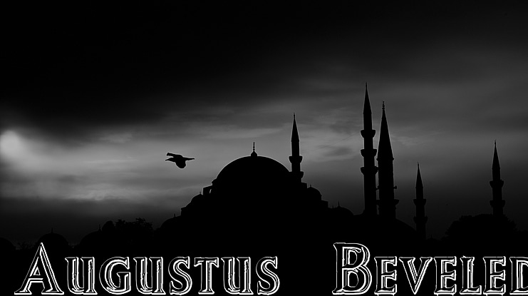 Augustus Beveled Font