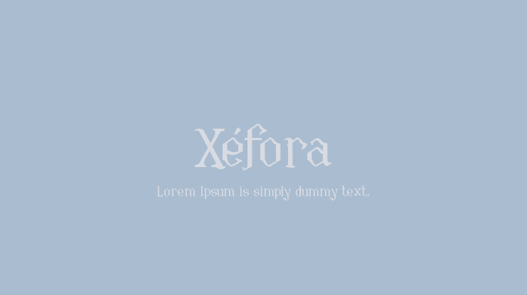 Xéfora Font