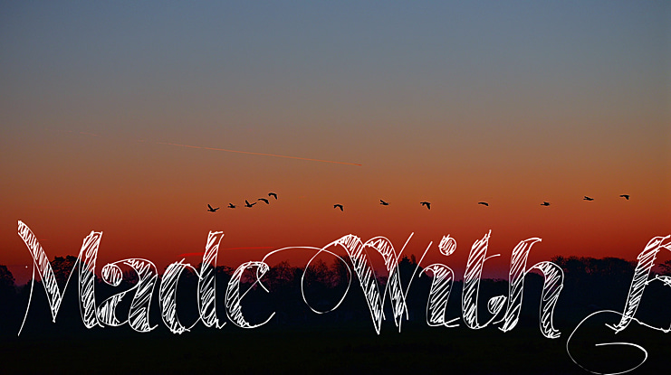 Made With B Font