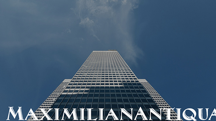 MaximilianAntiqua Font