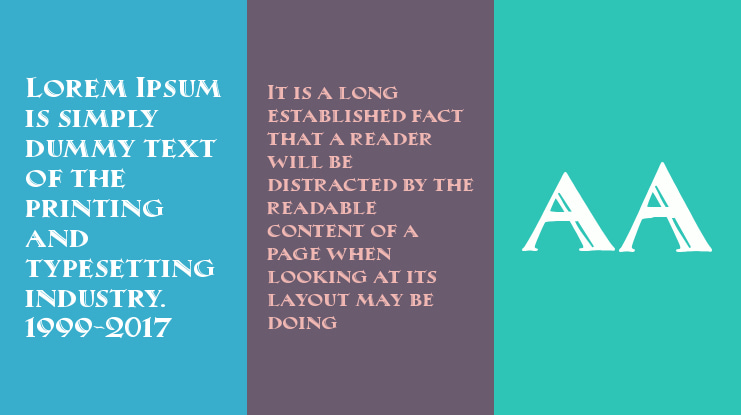 MaximilianAntiqua Font