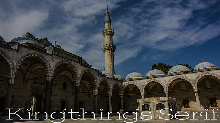 Kingthings Serifique UL Wide Font