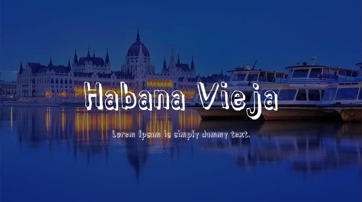 Habana Vieja Font