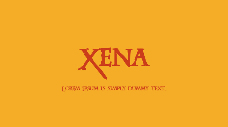 Xena Font