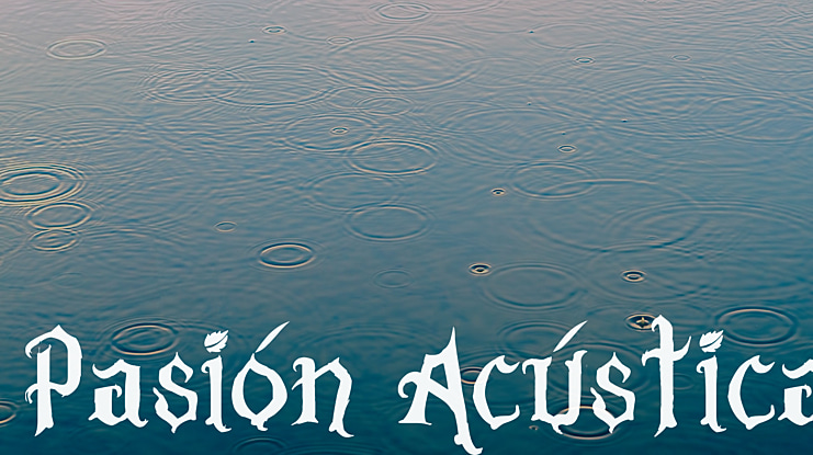 Pasión Acústica Font