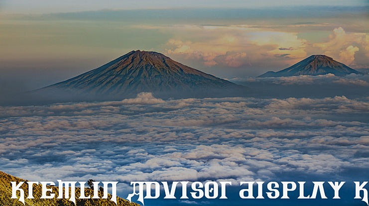 Kremlin Advisor Display Kaps Bo Font