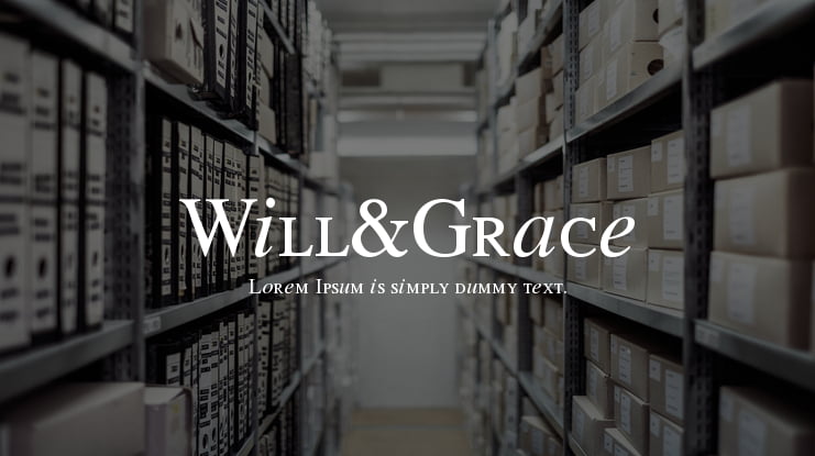 Will&Grace Font