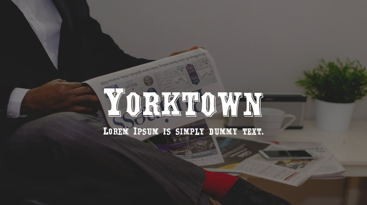 Yorktown Font