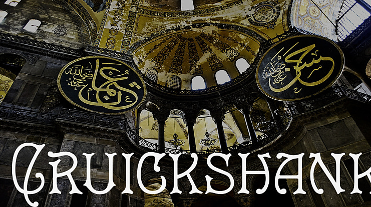 Cruickshank Font