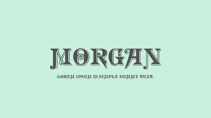Morgan Font