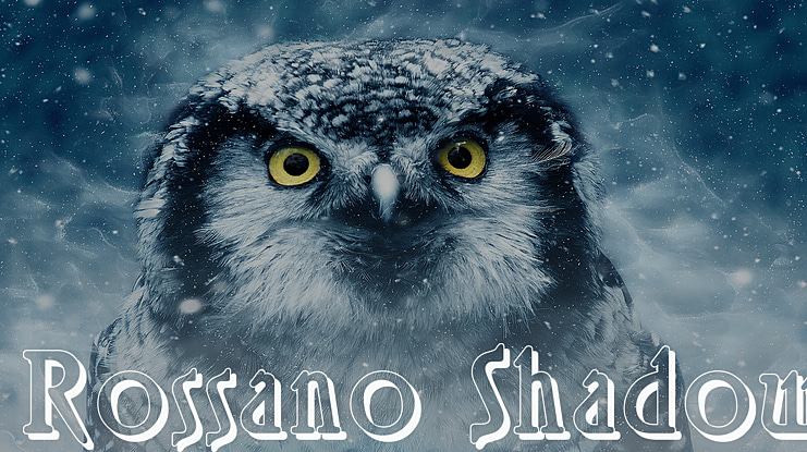 Rossano Shadow Font Family