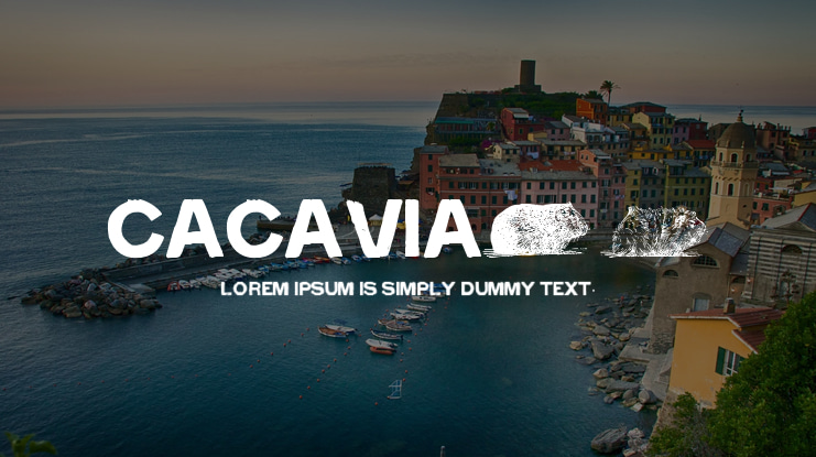 Cacavia01 Font
