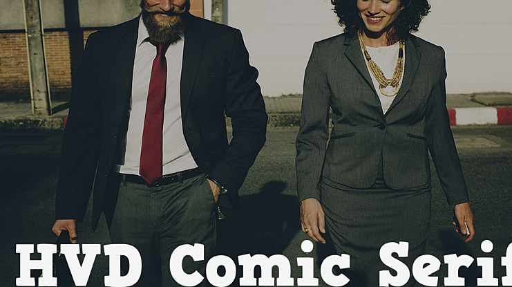 HVD Comic Serif Font