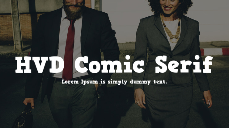 HVD Comic Serif Font