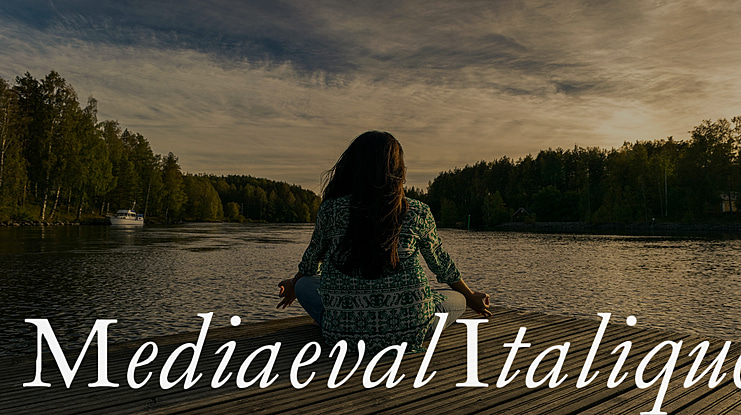 MediaevalItalique Font