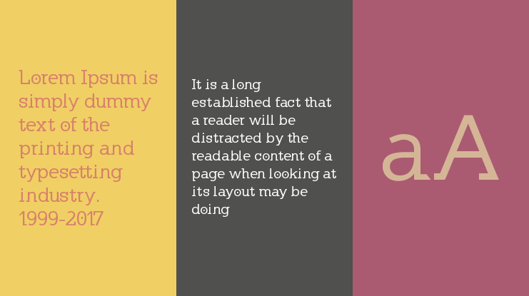 KleinSlabserif- Font Family