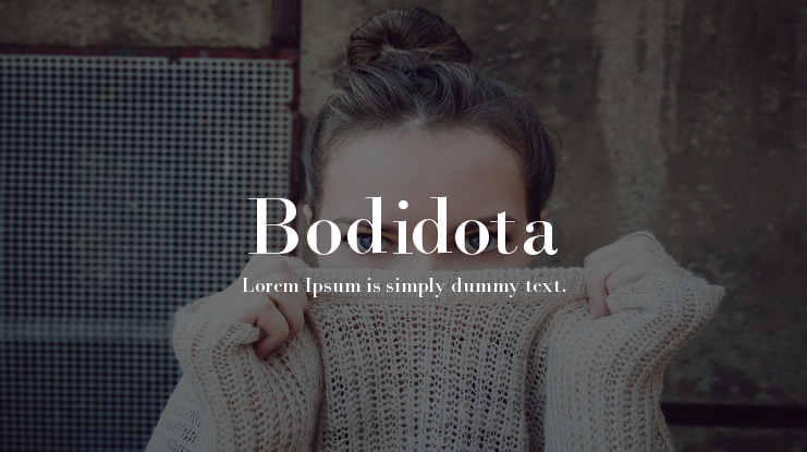 Bodidota Font