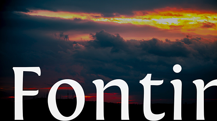 Fontin Font Family