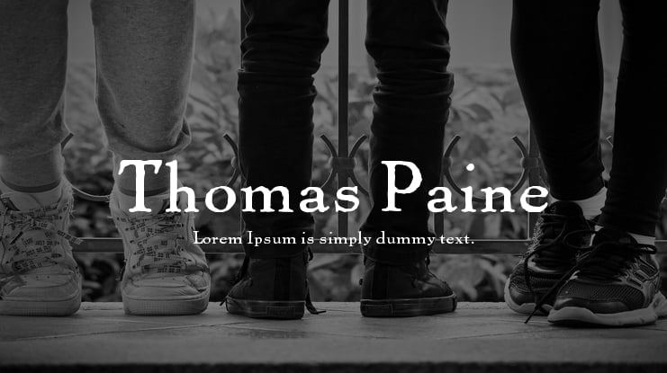 Thomas Paine Font Family