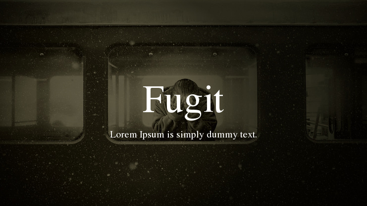 Fugit Font