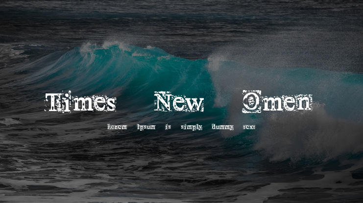 Times New Omen Font