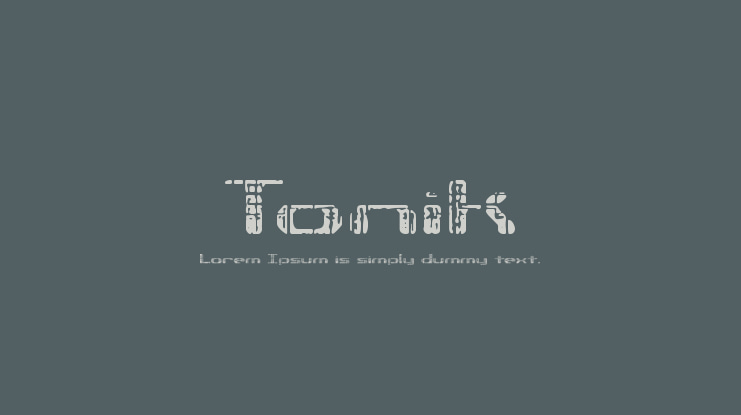 Tonik Font