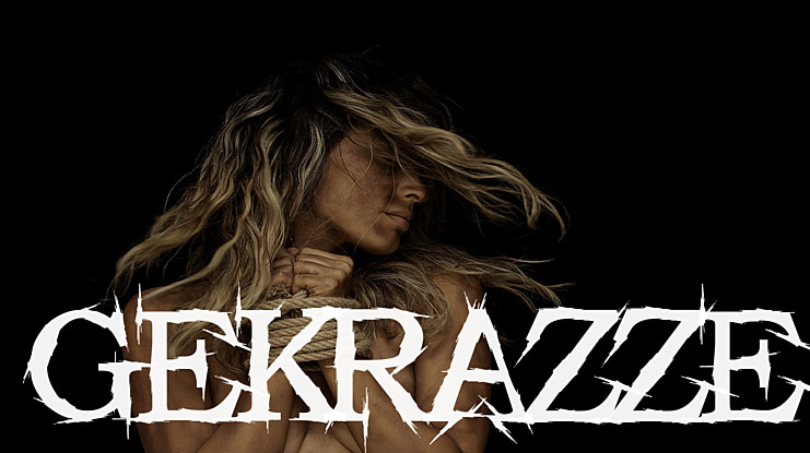 GEKRAZZE Font