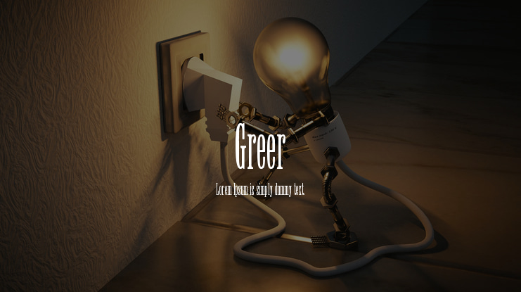 Greer Font