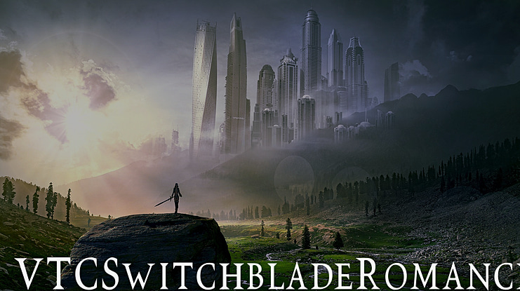 VTCSwitchbladeRomance Font