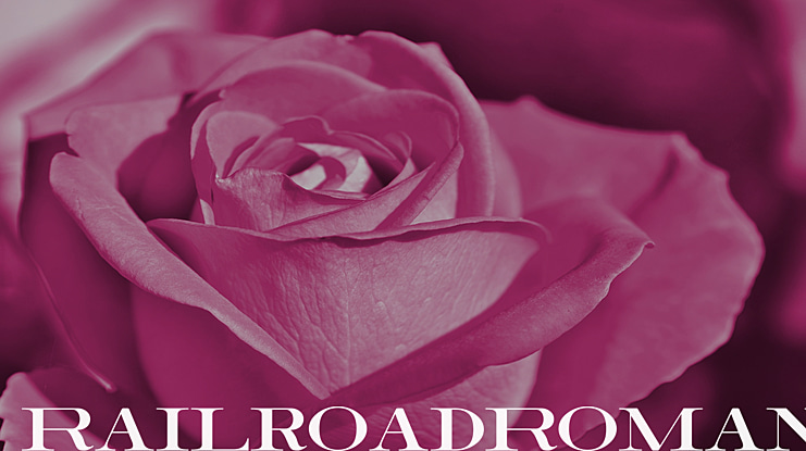 RailroadRoman Font
