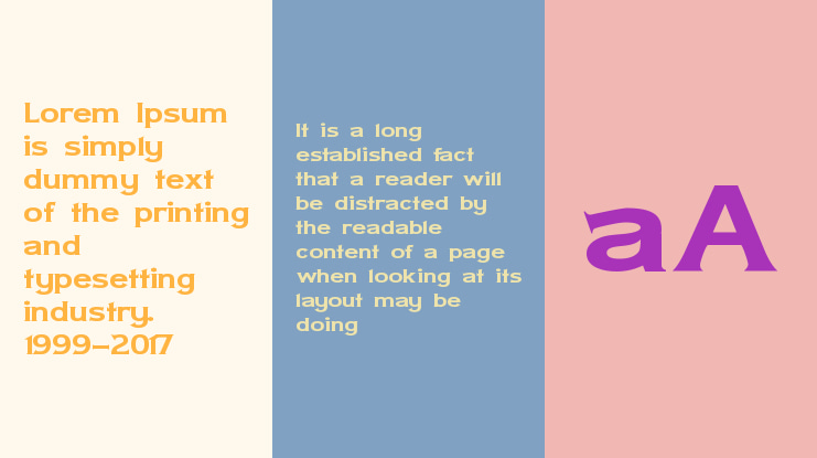 Lady Copra Wide Font