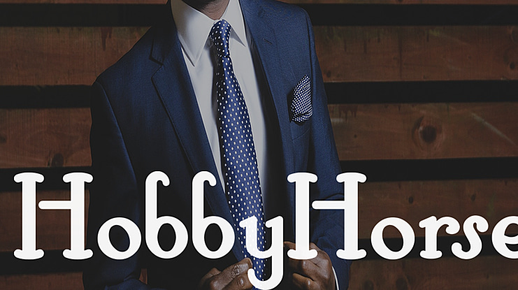 HobbyHorse Font