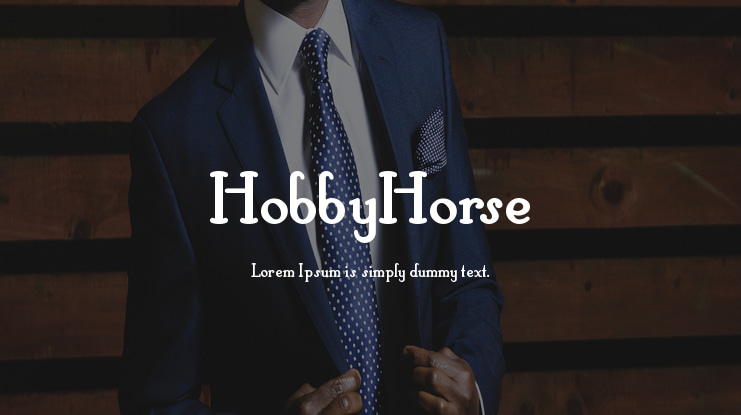 HobbyHorse Font