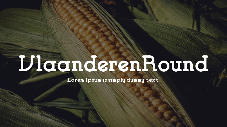 VlaanderenRound Font