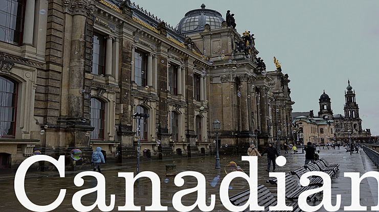 Canadian Font
