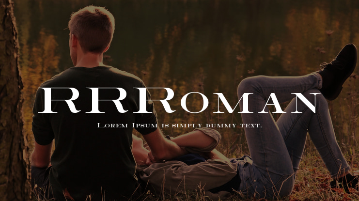 RRRoman Font Family