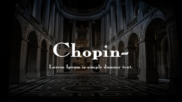 Chopin- Font