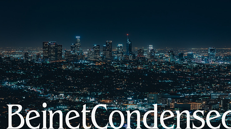 BeinetCondensed Font