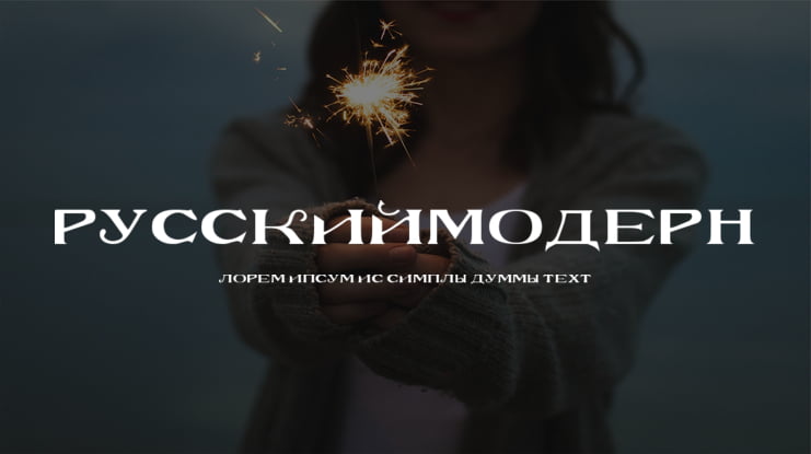 RusskijModern Font
