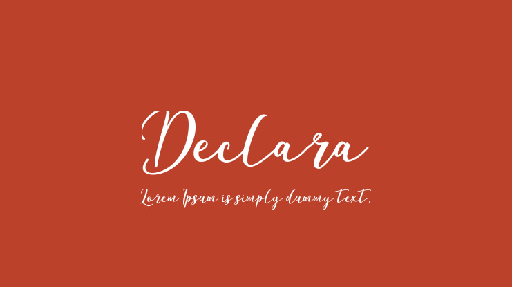 Declara Font
