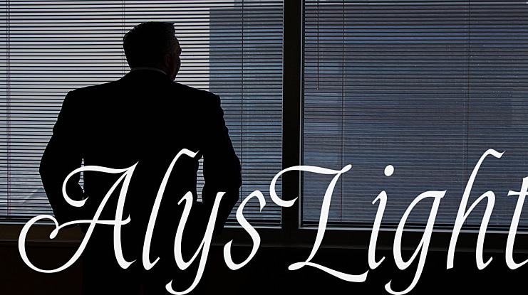 AlysLight Font