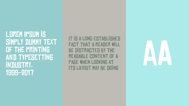 TR Chinese Rocks Font