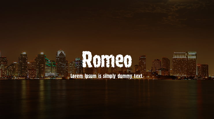 Romeo Font